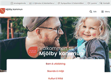 Tablet Screenshot of mjolby.se